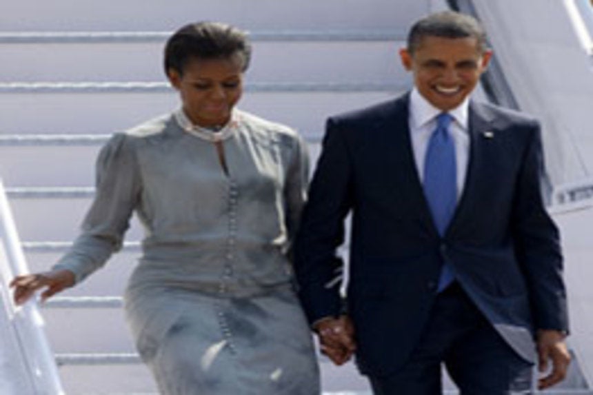 Obama Watch The First Couple Arrives in Mumbai Essence