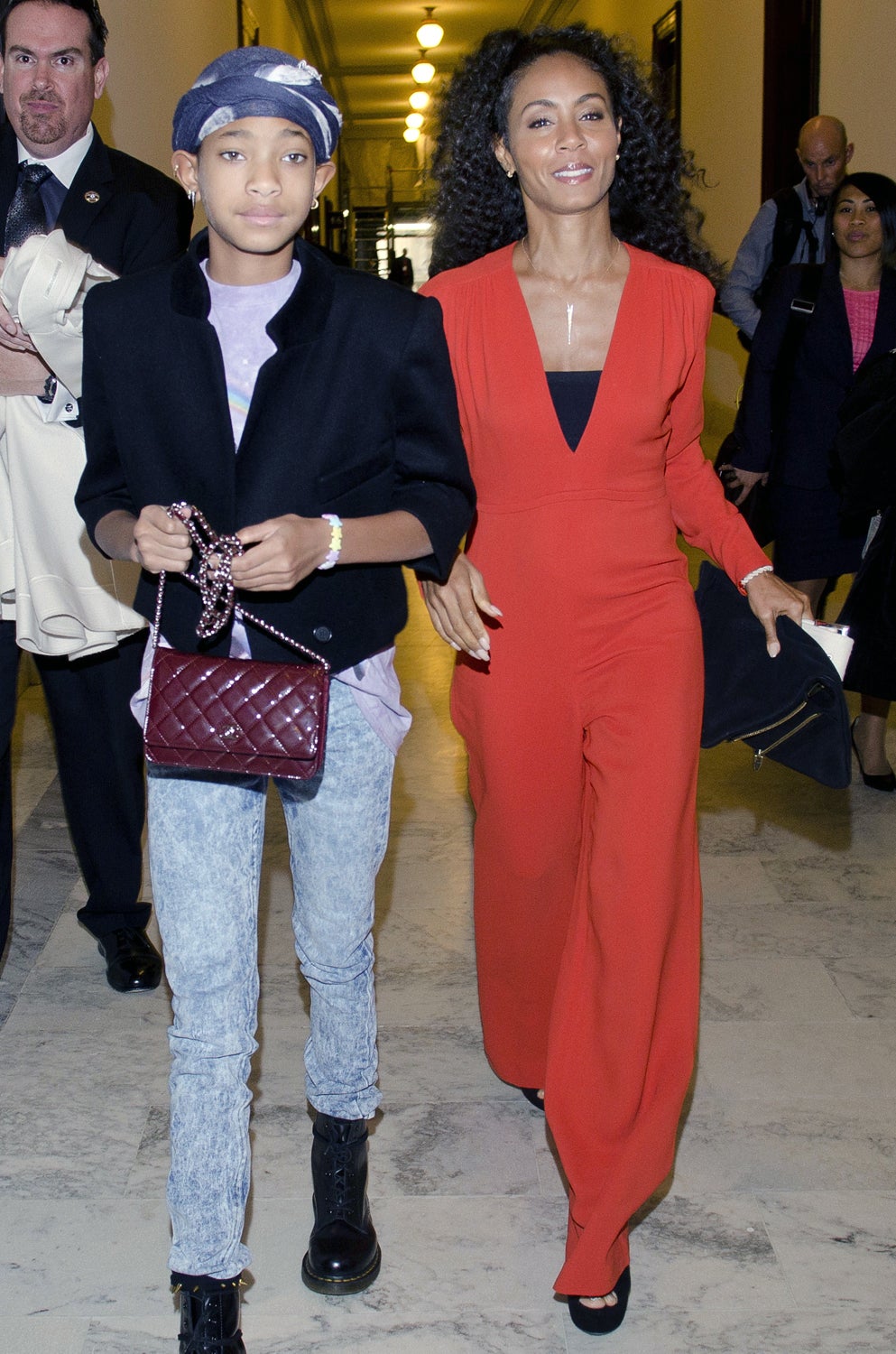 Will Smith's wife Jada Pinkett, son Jaden stun as they attend fashion show  in Seoul