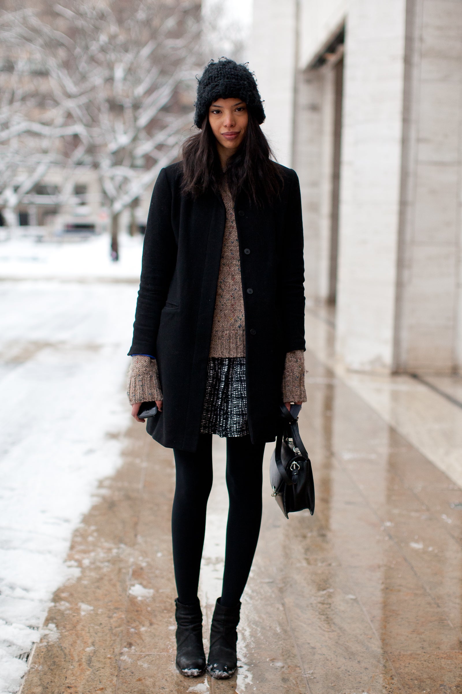 Street Style: Cool, Cozy Holiday Looks - Essence