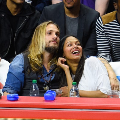 Celebrity Couples at Basketball Games - Essence