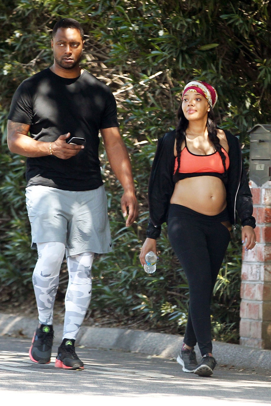 Photo Fab Angela Simmons Steps Out for the First Time With Fiancé