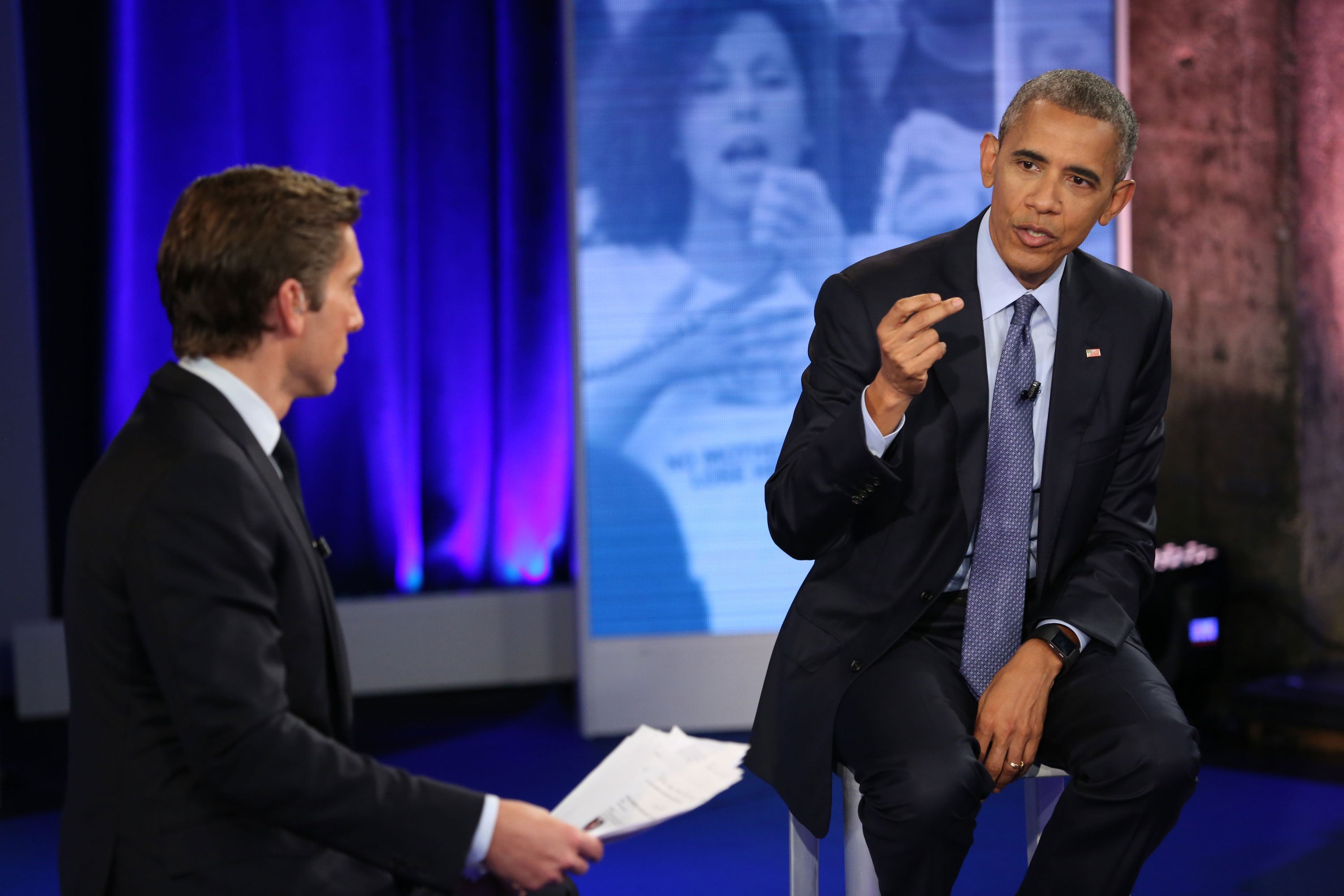 President Obama Defends 'Black Lives Matter' at Town Hall Meeting
