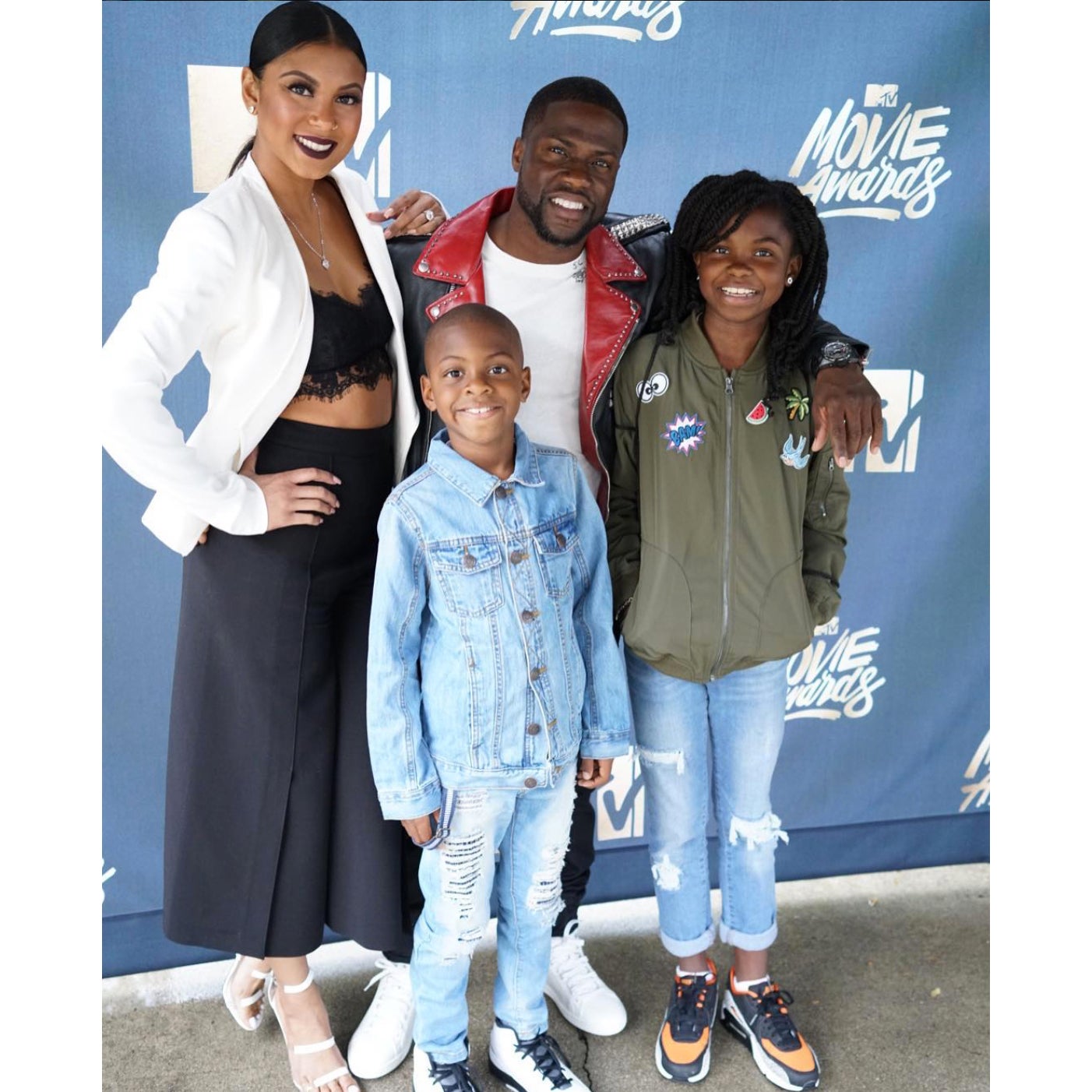 kevin hart and his kids