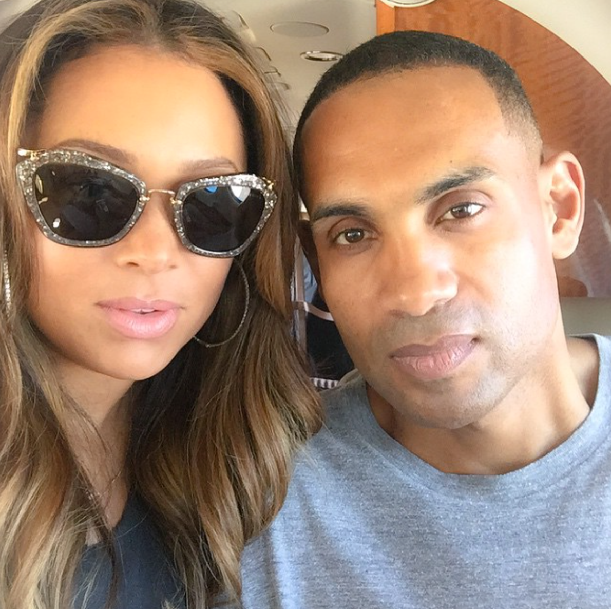 Grant Hill and Wife Tamia Stopped at 7-11 After Their 1999 Wedding