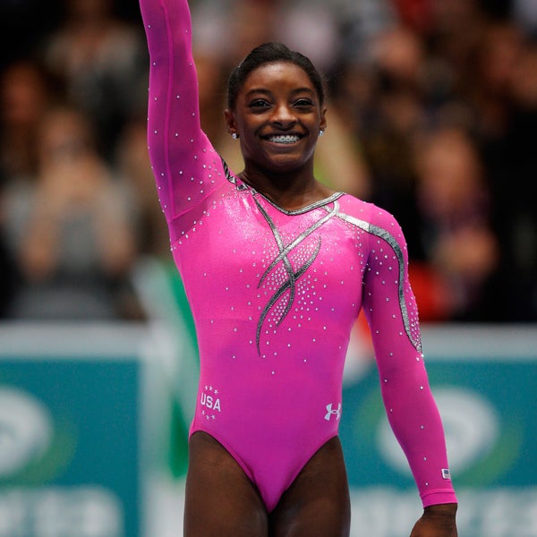 Simone Biles' Sparkly Leotards Essence