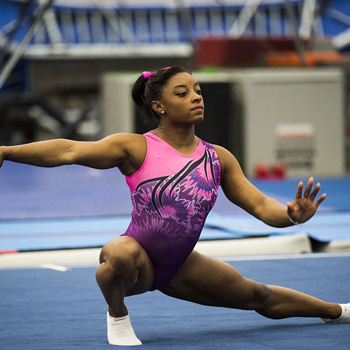 Simone Biles' Sparkly Leotards Essence