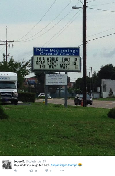 The 31 Funniest Church Signs Ever - Essence