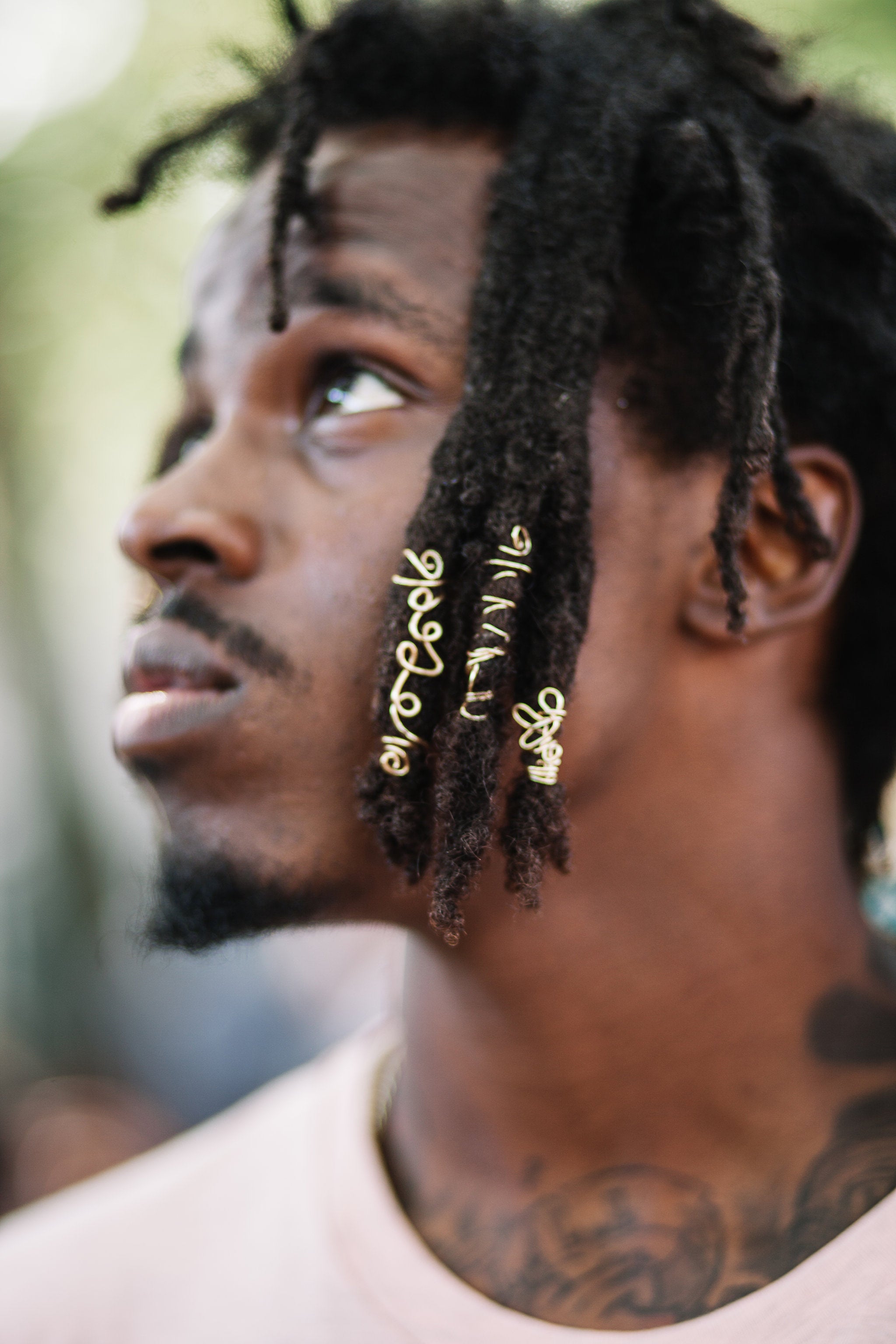 Beautiful Black Men Sporting The Coolest Hairstyles At Afropunk Essence 