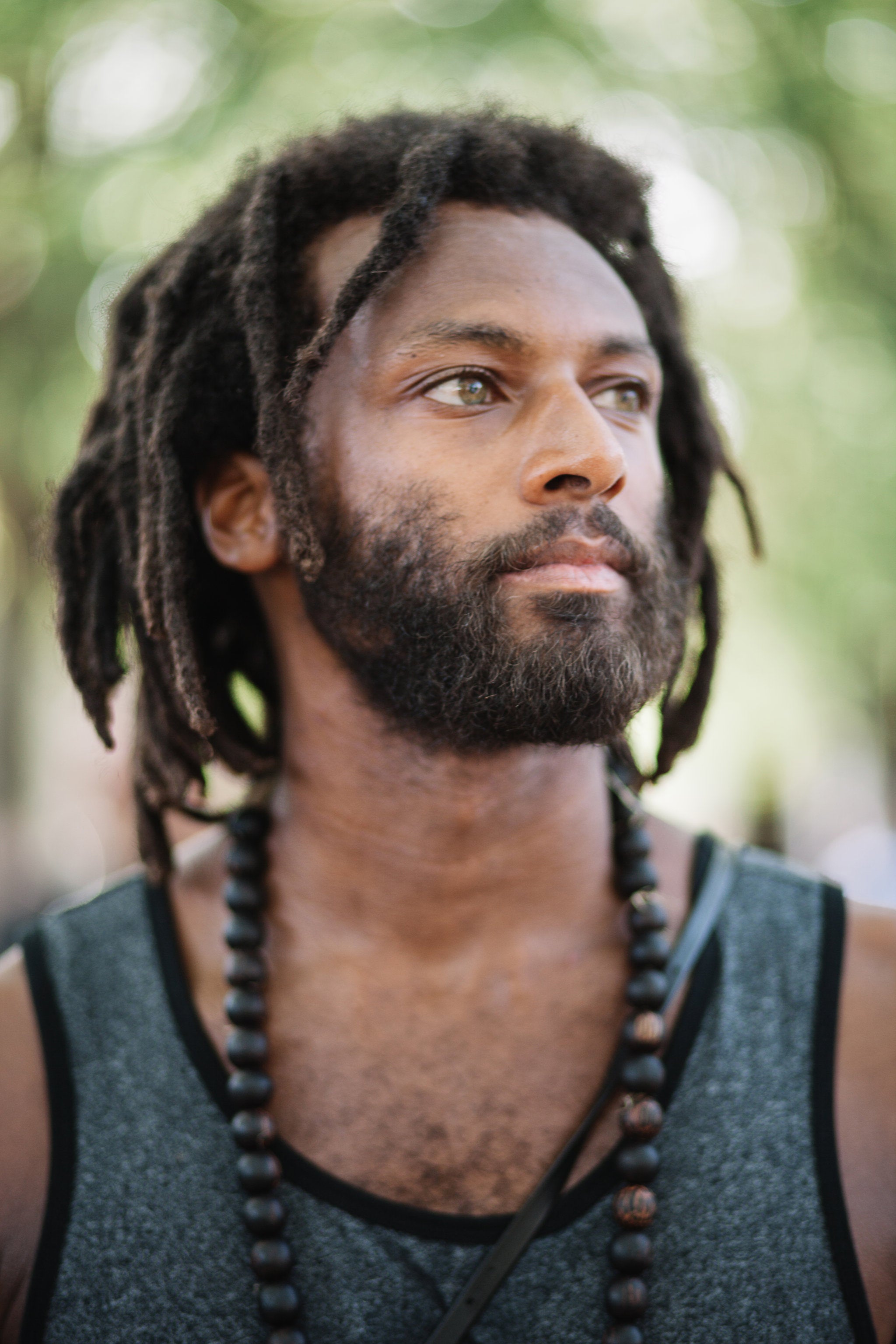 Beautiful Black Men Sporting The Coolest Hairstyles at AFROPUNK
