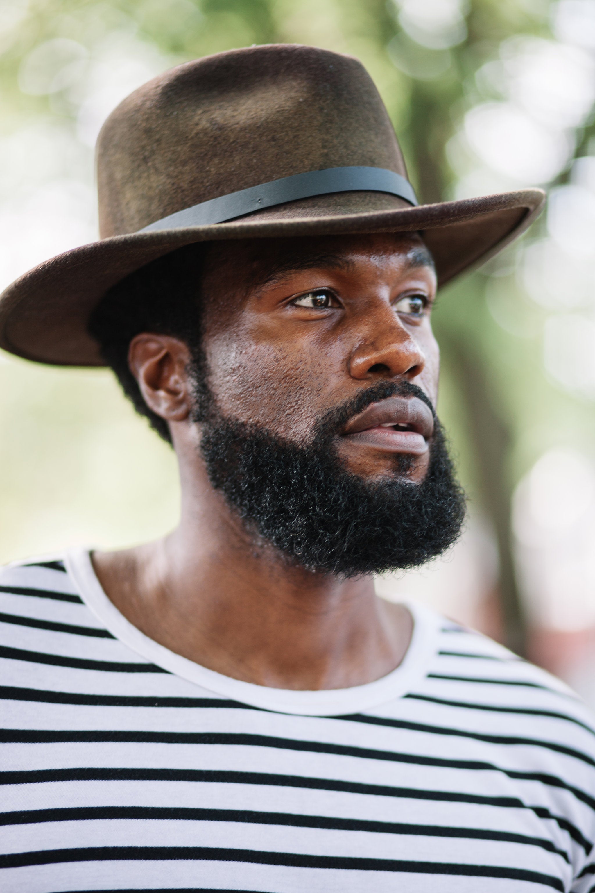 Beautiful Black Men Sporting The Coolest Hairstyles at AFROPUNK
