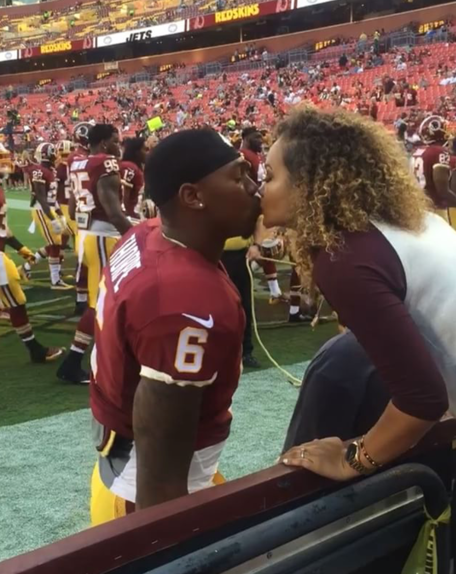 Washington Redskins Rookie T.J. Thorpe and Girlfriend Have the