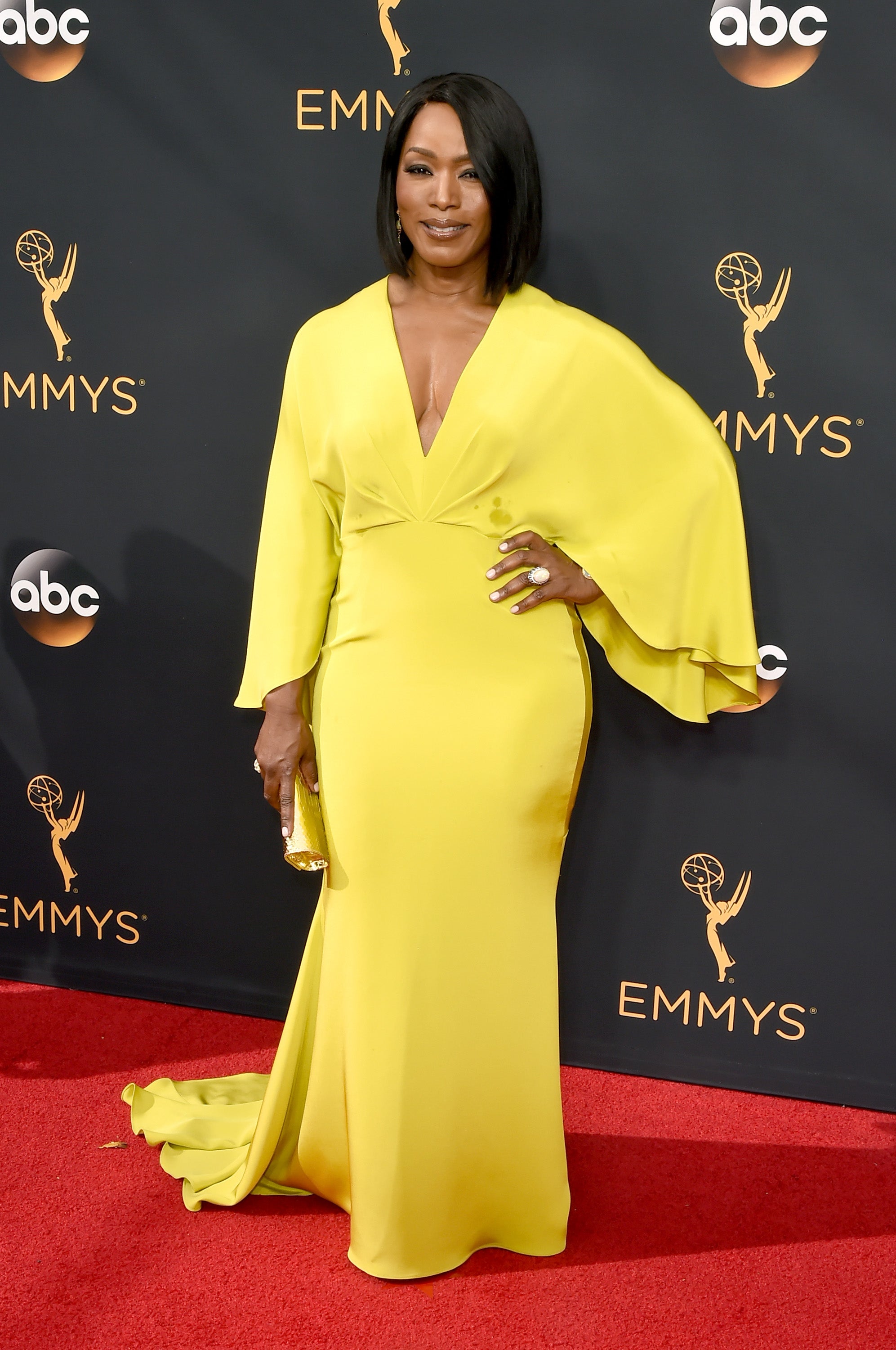 Is Angela Bassett Wearing Lane Bryant on the Emmys Red Carpet? | Essence