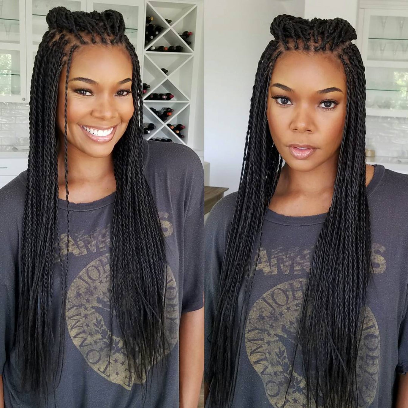 Gabrielle Union Instagram Hair Moments Essence