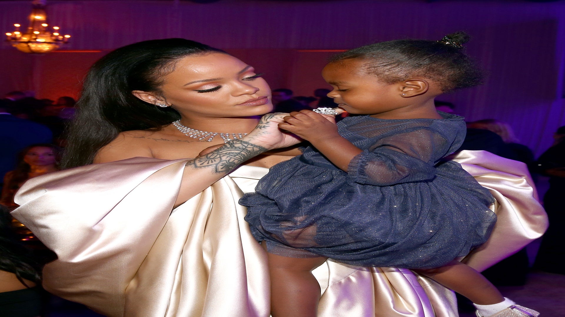 Rihanna Paints Niece Majesty's Nails in Instagram Video - Essence