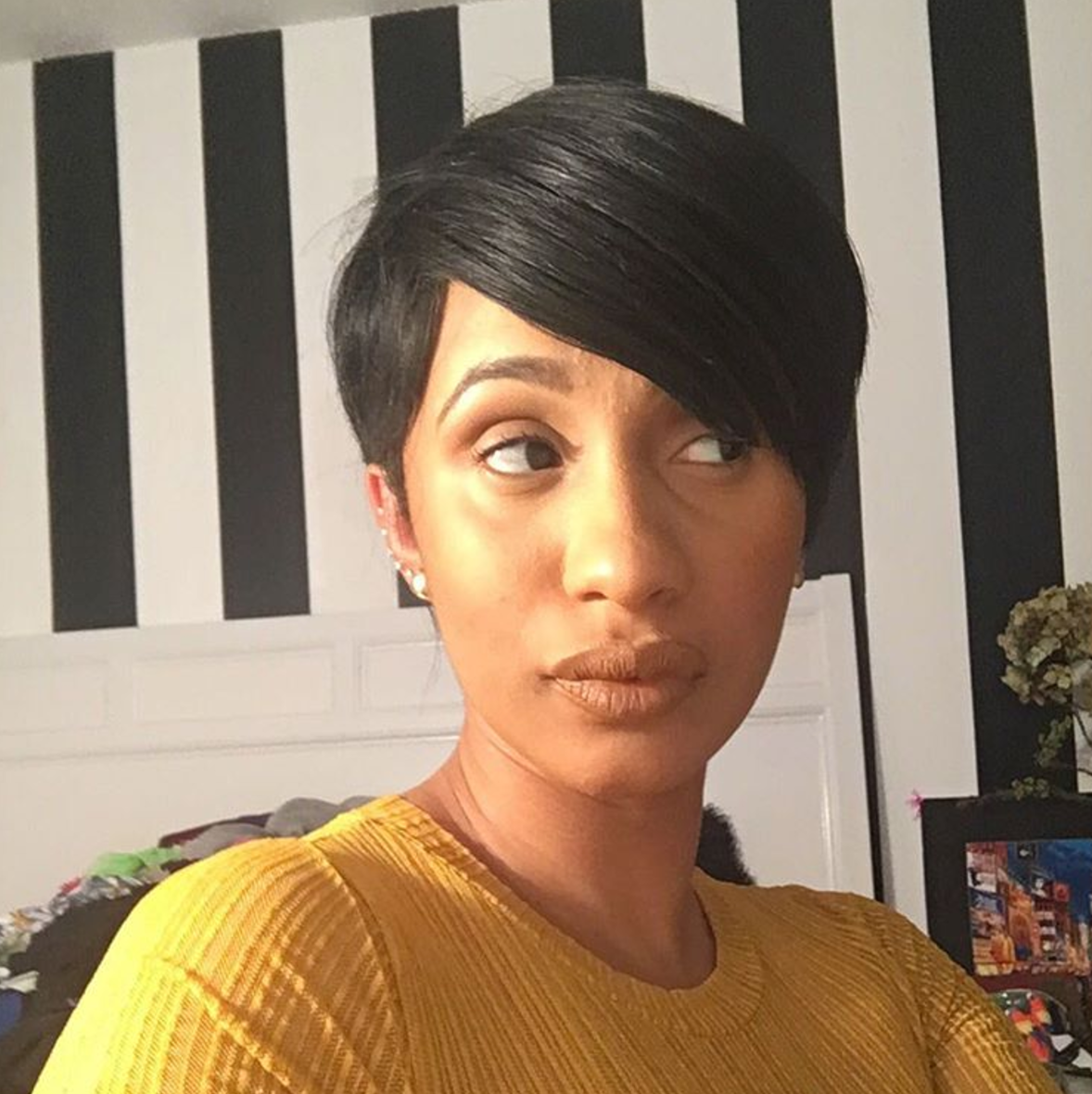 Cardi b short hairstyles