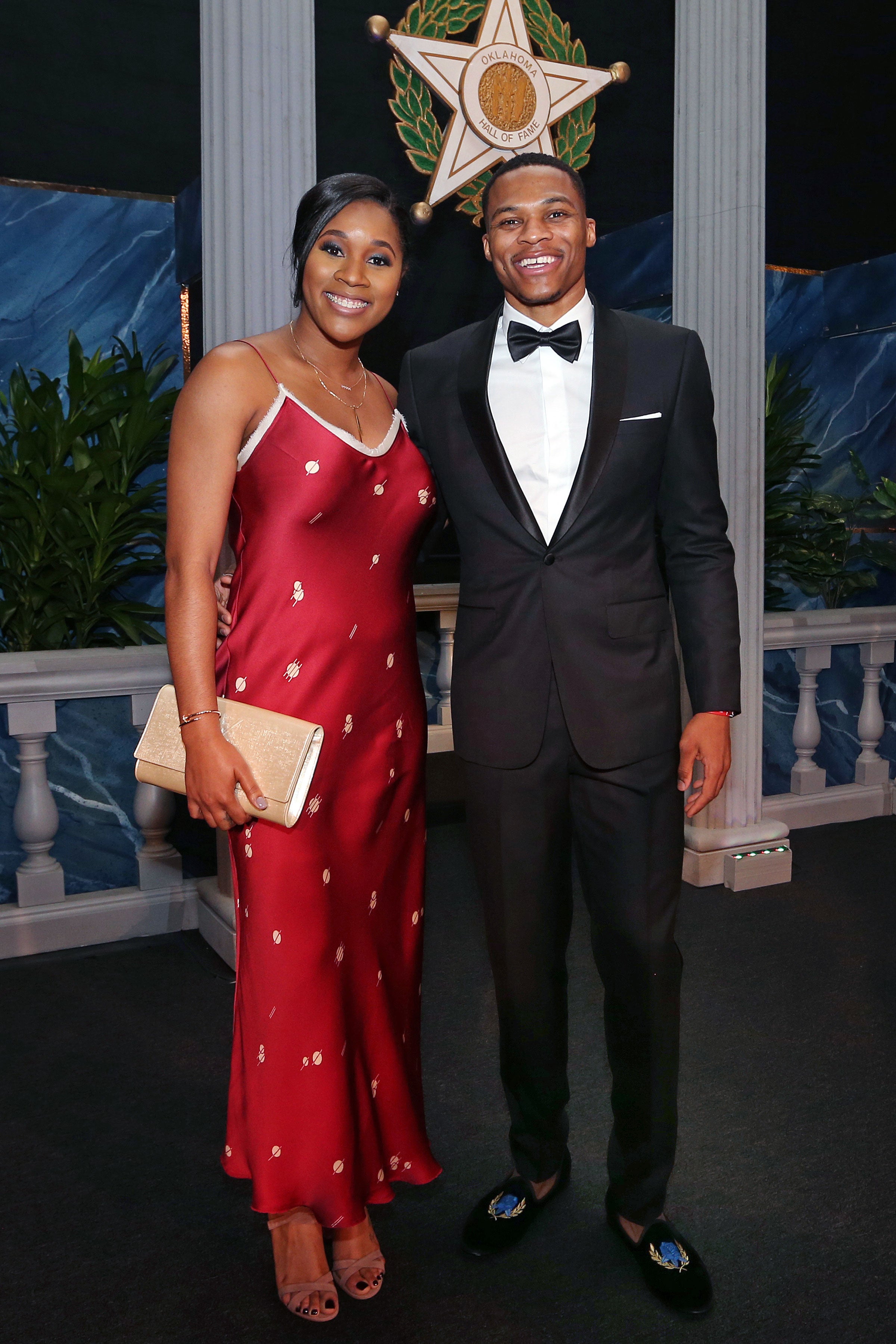 Russell Westbrook Gets Major Support From Wife Nina On His Hall Of Fame Night
