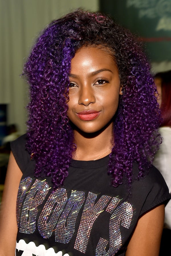 Justine Skye Purple Hair Moments Essence 7404