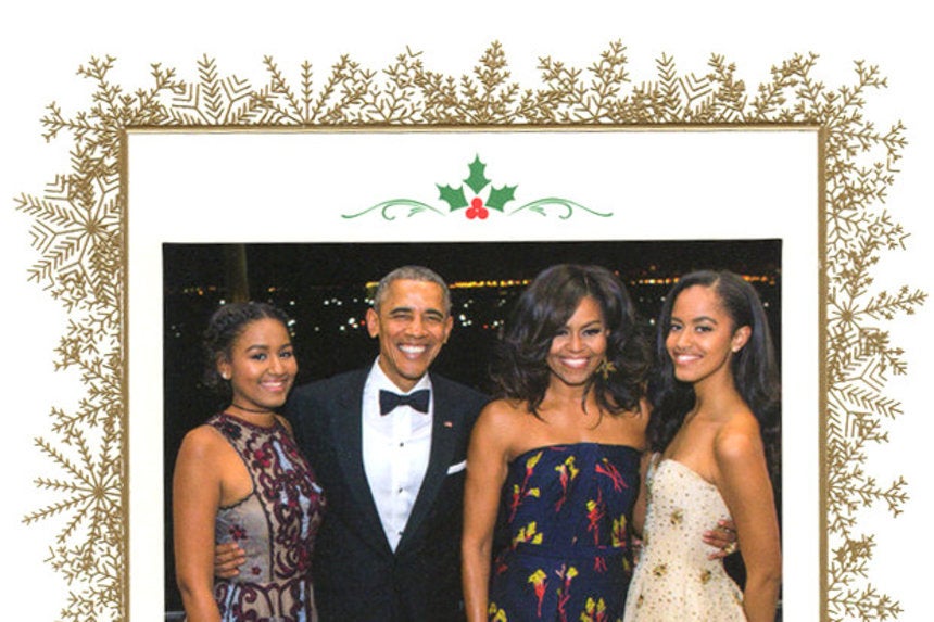 Obama's First Christmas Card Essence