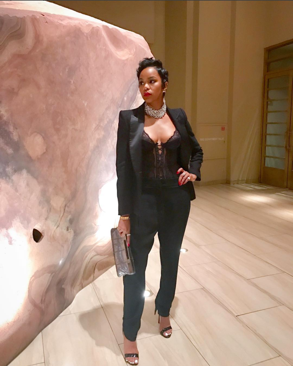 Letoya Luckett - Letoya - Image 10 from Dime Pieces: Eva's Stunning Draped  Pants