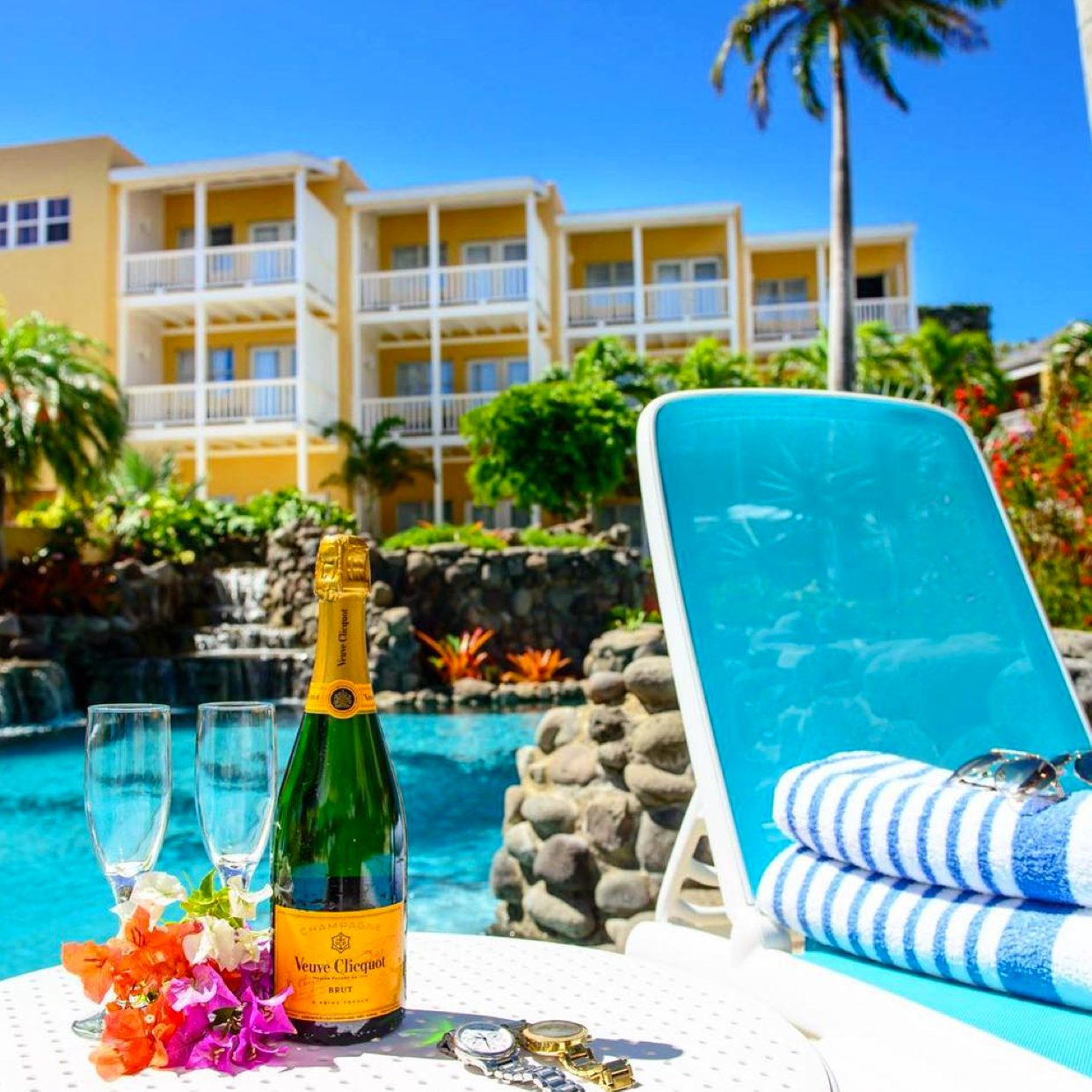 Veuve Clicquot's Bubbles on the Beach, St. Kitts