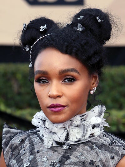 Janelle Monáe’s Accessorized Hairstyles Continue To Win Awards Season