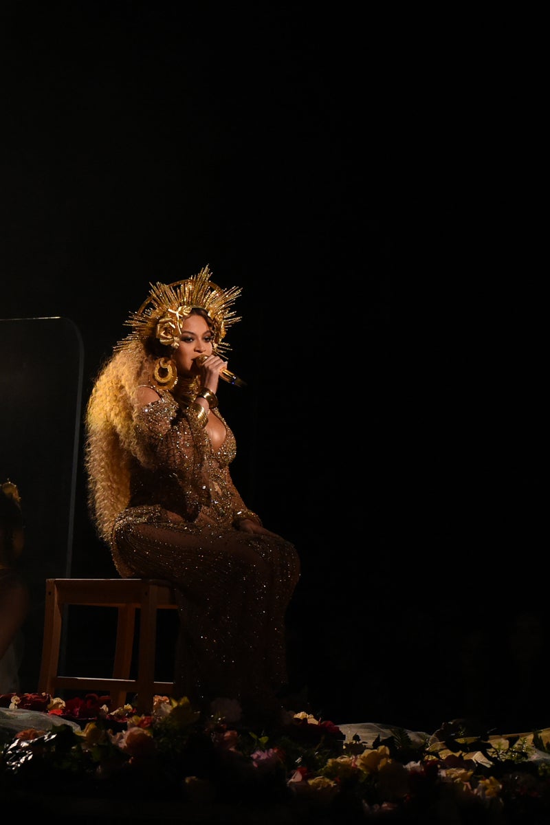 Beyonce Pregnant Grammy Performance Photos Essence