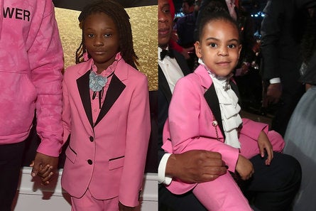 Blue Ivy and ScHoolboy Q's Daughter Wear Matching Gucci 