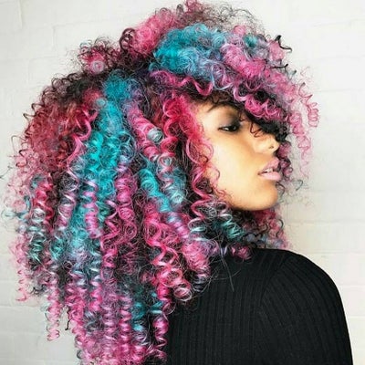 Rainbow Hairstyles Natural Hair - Essence