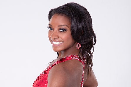 Celebrity Simone Biles Hairstyles Photo