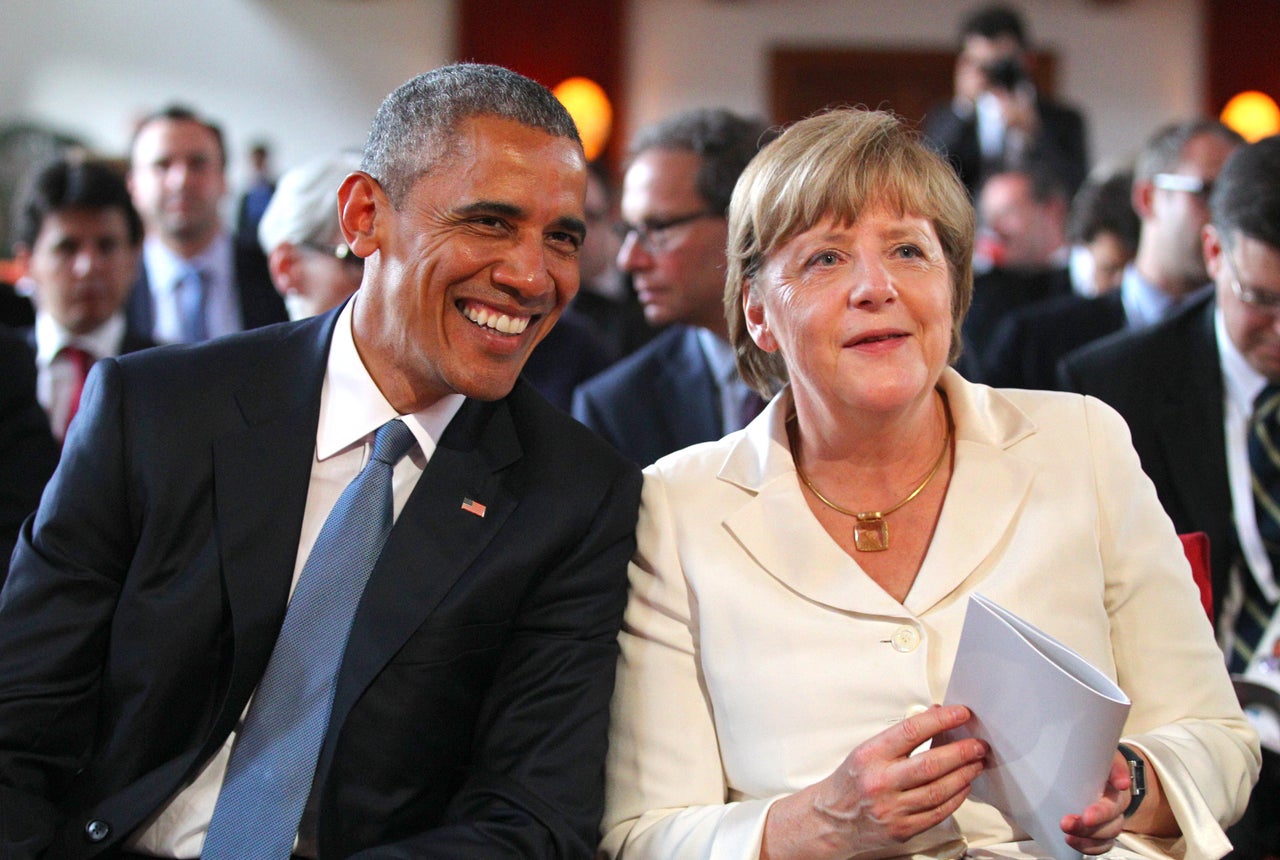 Barack Obama Will Give His First Post White House Talk Alongside Angela Merkel Essence 8837