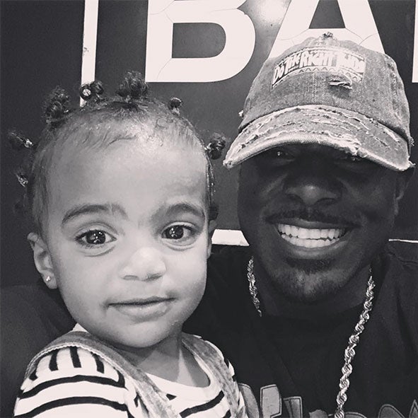 Daddy Duties: Lance Gross' Daughter Is All Smiles At The Doctor's Office
