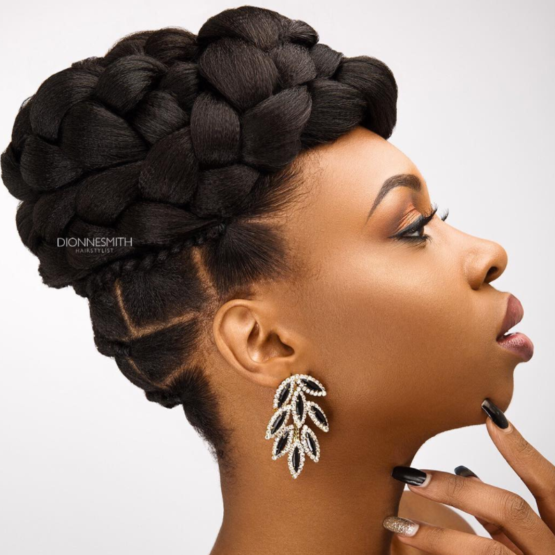 prom hairstyles for black girls with curly weave