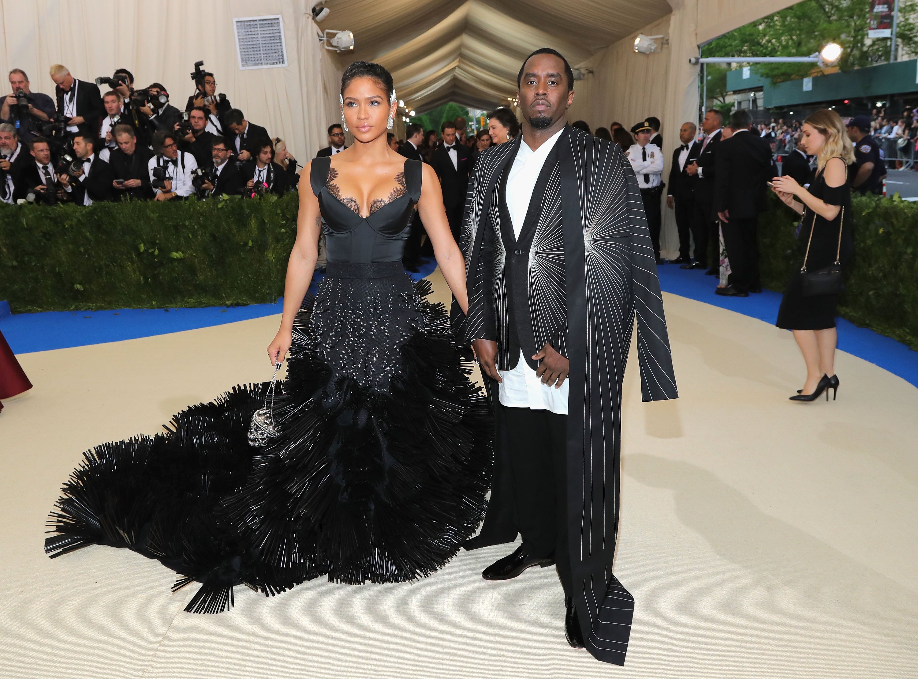 Diddy Served Some Very Fierce Poses On The Met Gala Carpet Essence