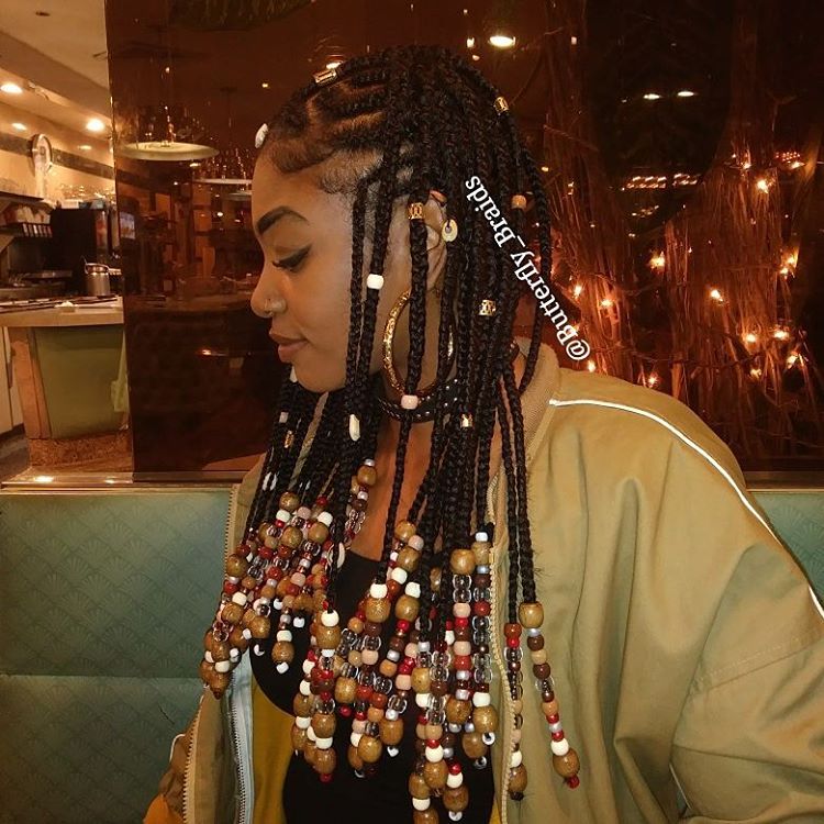 These Beaded Braid Hairstyles Will Leave You Mesmerized
