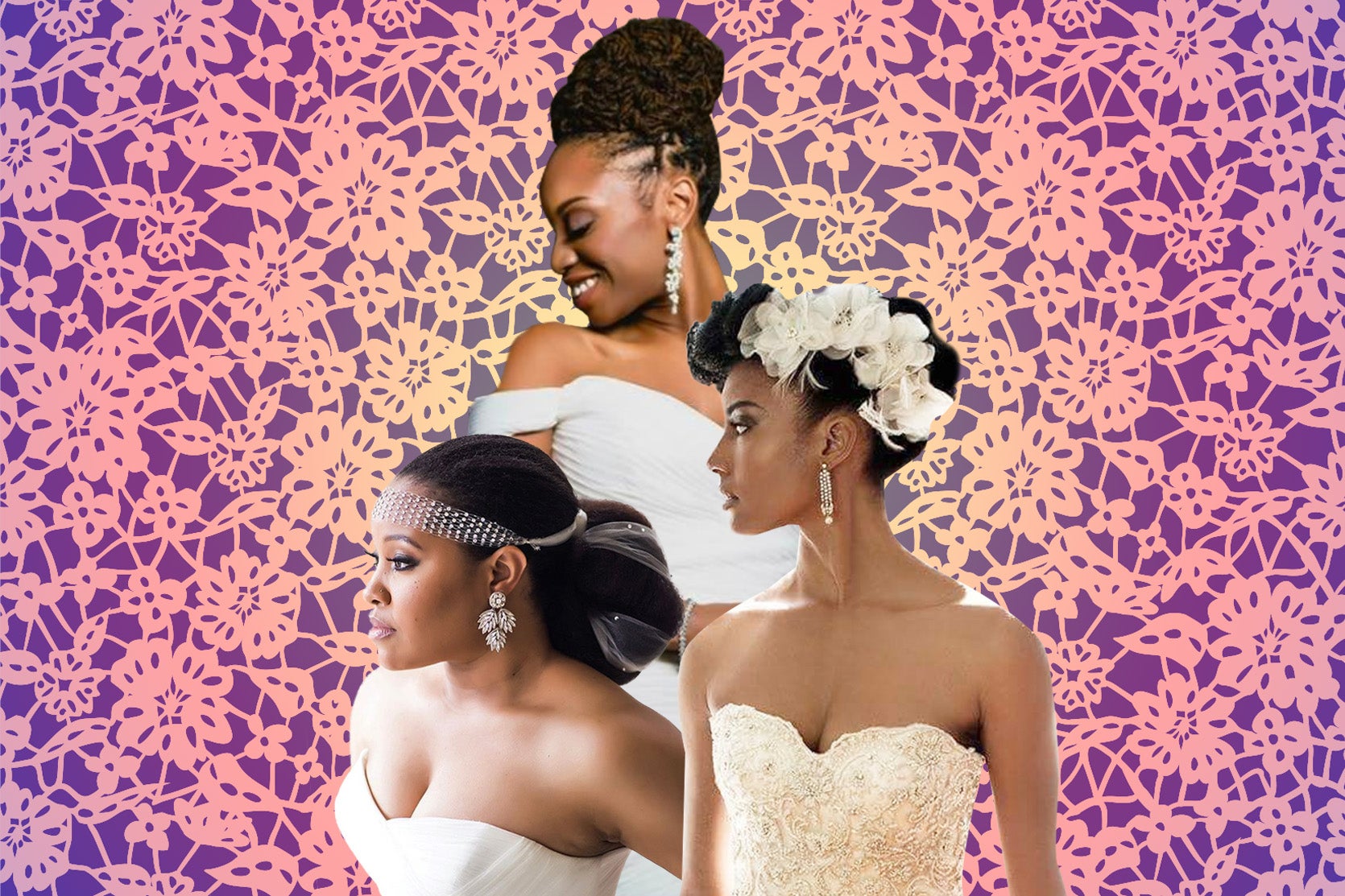 The Best Wedding Hairstyles for Strapless Dresses