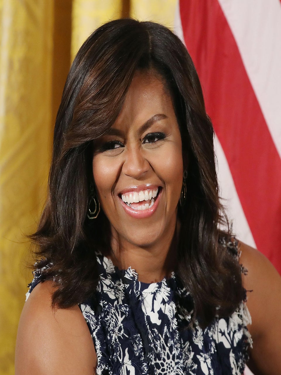 Michelle Obama Works Out in Under Armour Leggings | InStyle.com