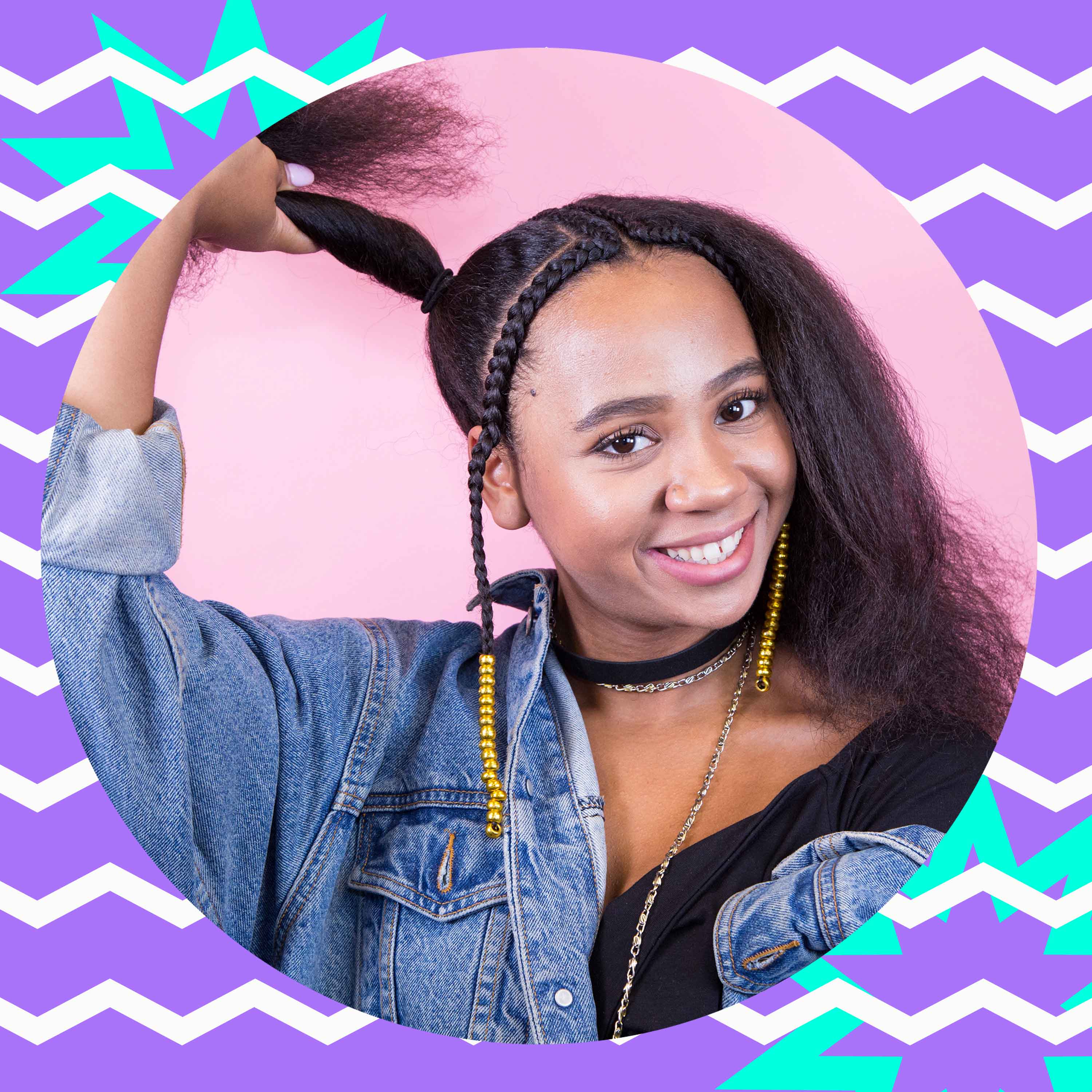 This Space Buns Hair Tutorial Comes With A Braided Twist
