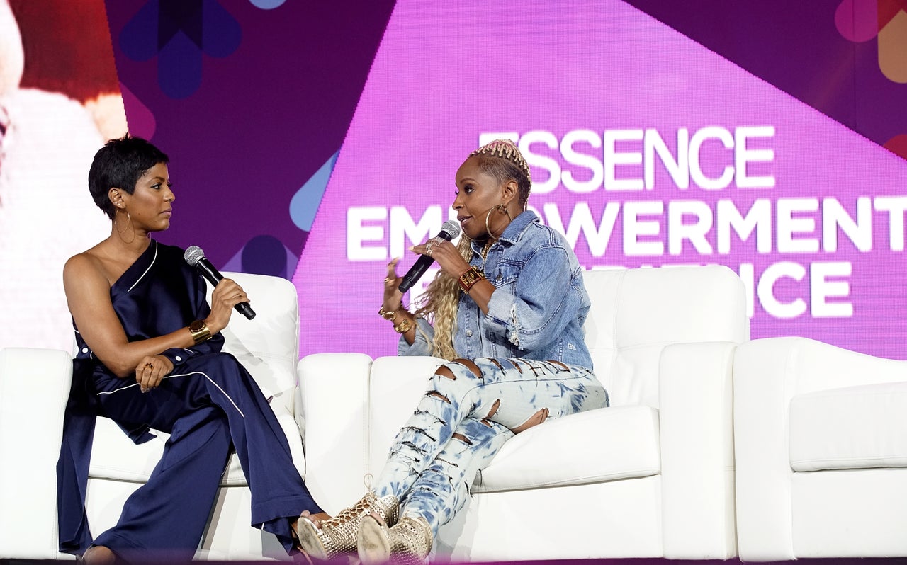 'Strength Of A Woman' Conversation With Tamron Hall And Mary J. Blige ...