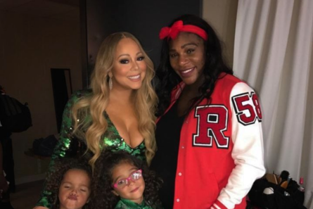 Serena Williams And Mariah Carey Hang Out Backstage With 'Dem Babies ...