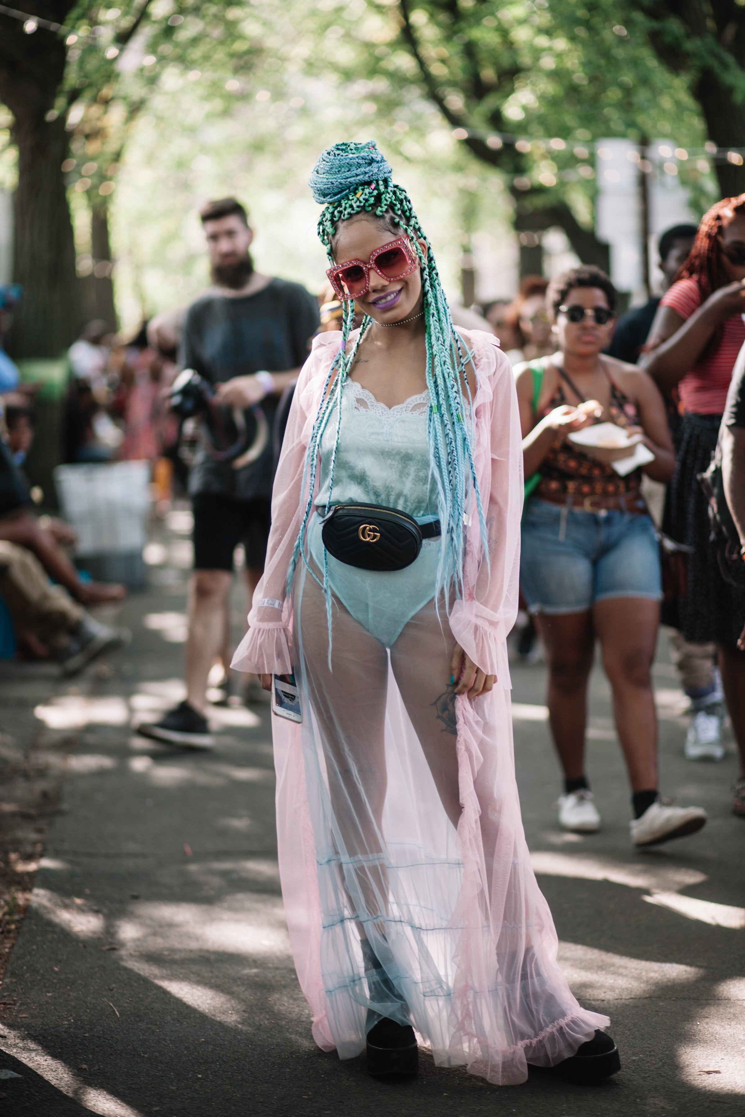 All The Street Style Stars At AFROPUNK Brooklyn 2017 We Can't Stop Staring At
