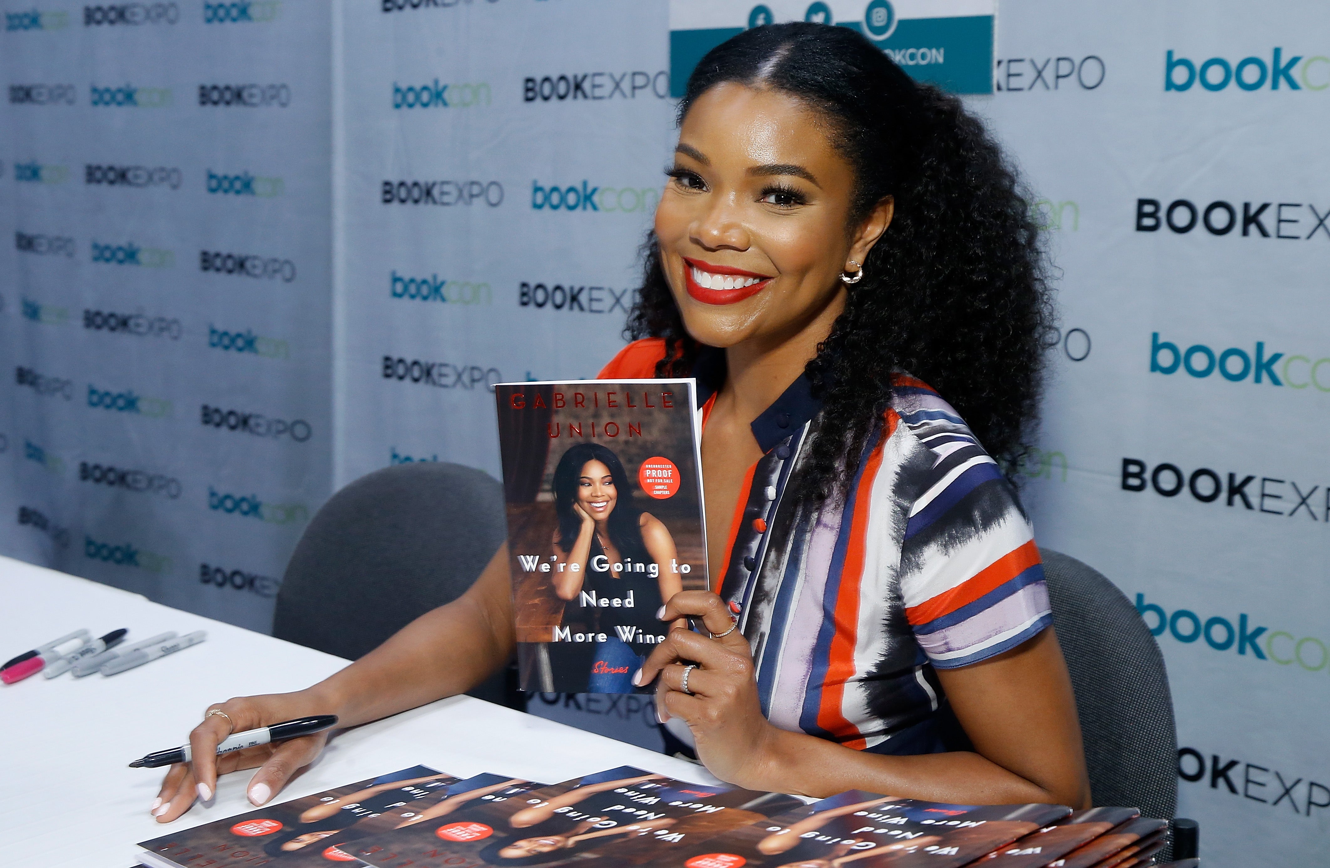 Gabrielle Union on We're Going to Need More Wine at the 2018 L.A. Times  Festival of Books 