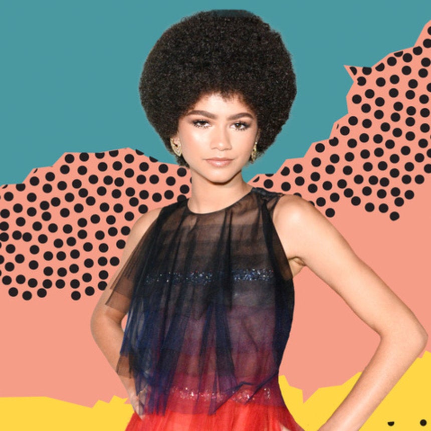 Zendaya Rocked An Afro At The Instyle Awards And Its Giving Us Pam