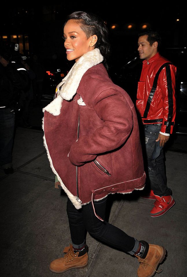 Mary J. Blige Shearling Leather Jacket - America Jackets -Sale