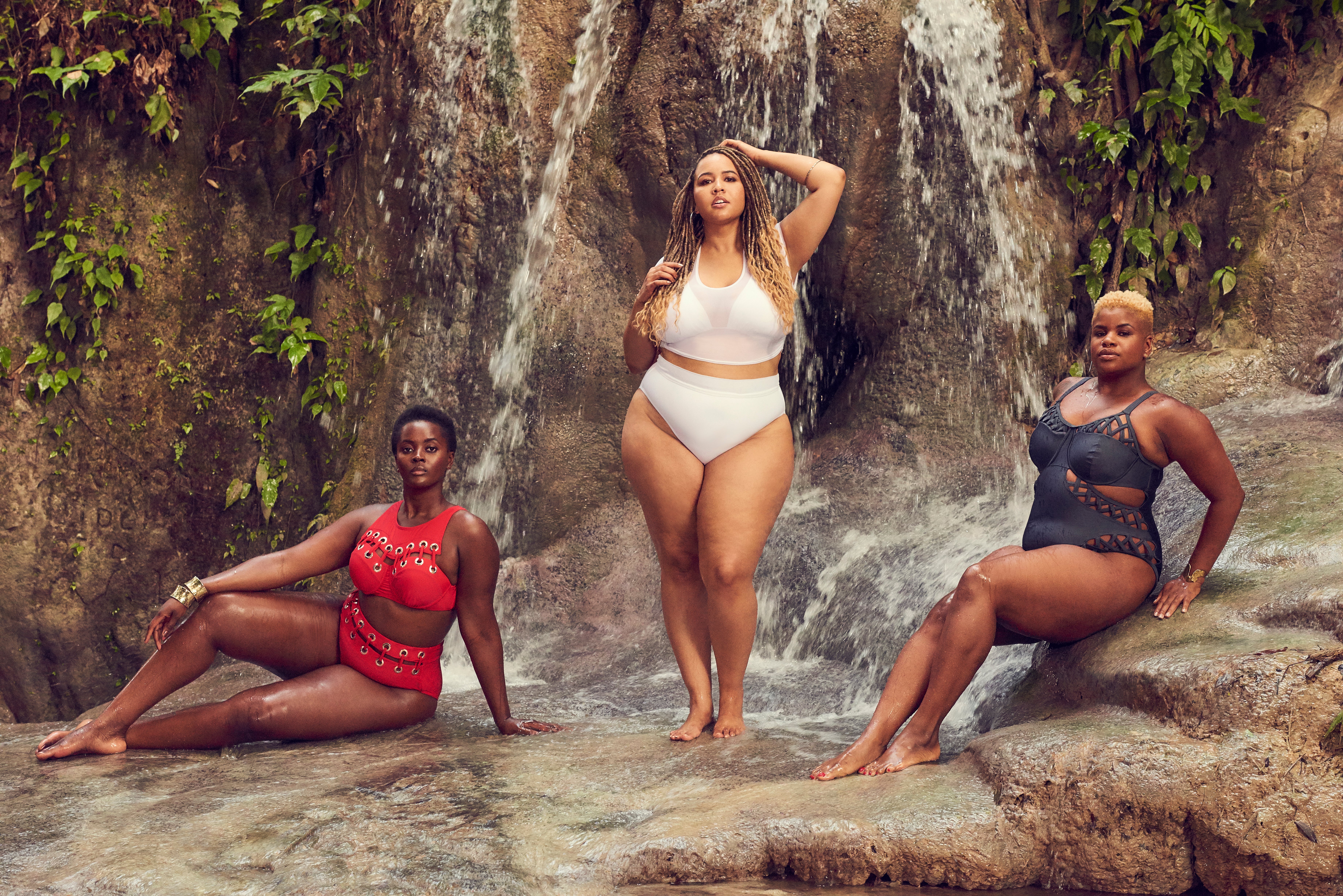 Three plus-size women on finding confidence in bikinis