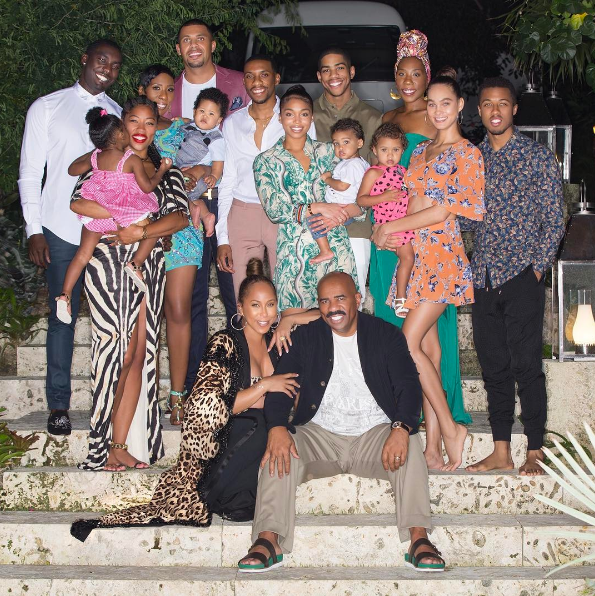 Steve Harvey & Family: Photos Of The Host, His Wife & 7 Kids