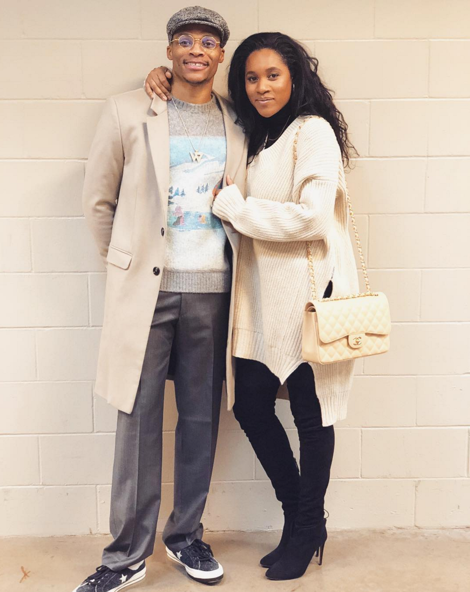 Photos Of Russell Westbrook With His Wife and Son | [site:name] | Essence