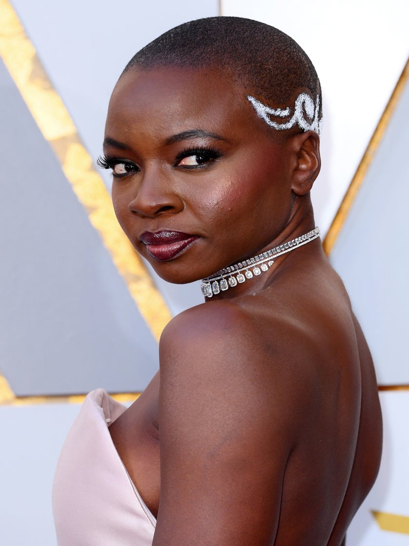 The Inspiration Behind Danai Gurira's Gorgeous 2018 Oscars Hairstyle ...