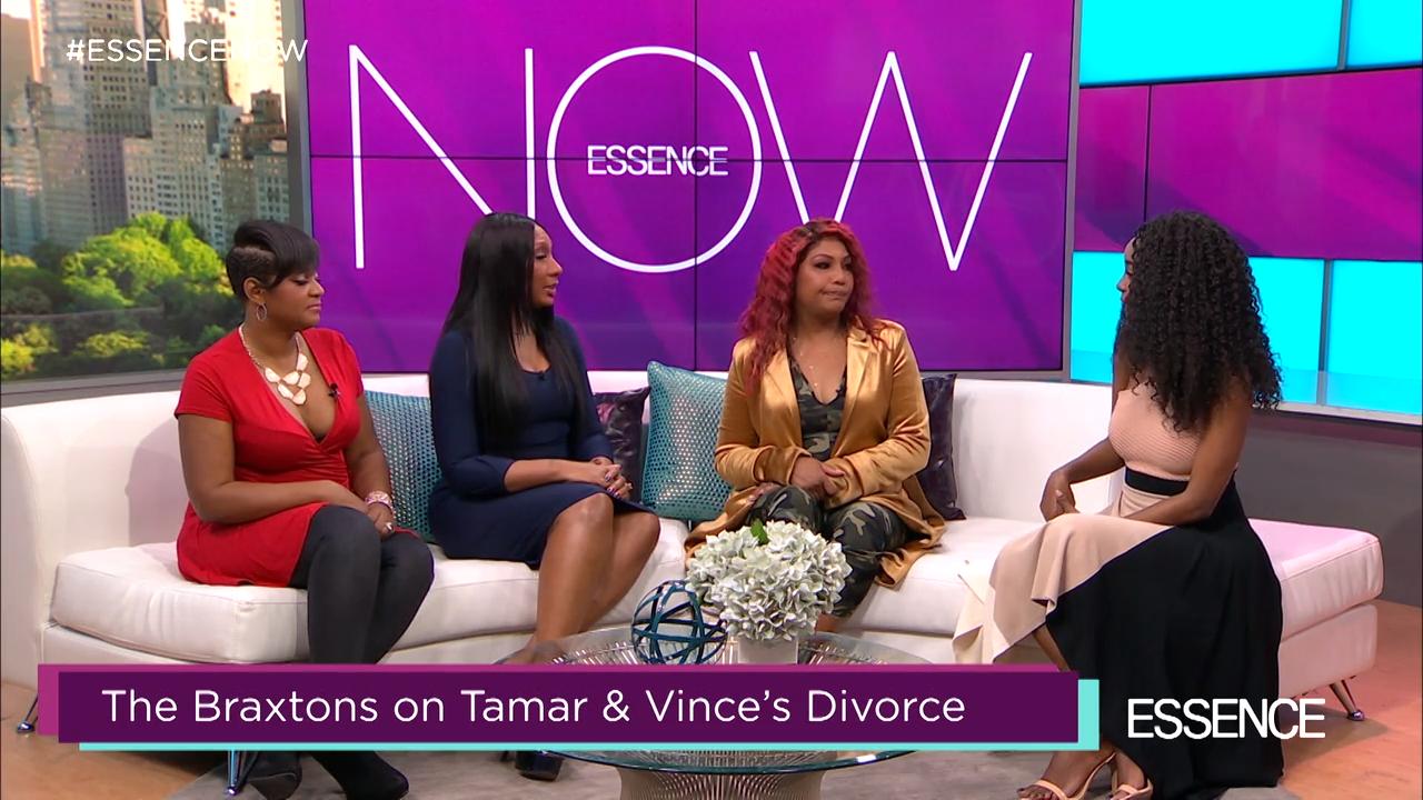 The Braxton Sisters Dish On Tamar And Vincent Herbert's Divorce: 'They Have A Very Tumultuous Relationship'
