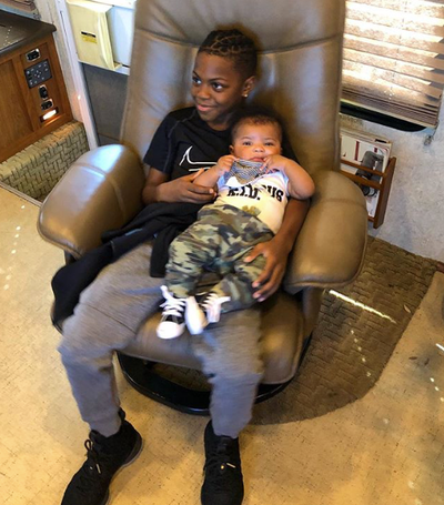 Kevin And Eniko Hart's Son Kenzo Cute Baby Photos - Essence