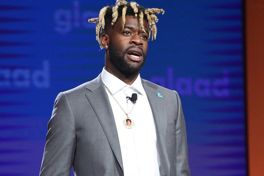 Reggie Bullock Speaks Out About Violence Against Trans Women At GLAAD